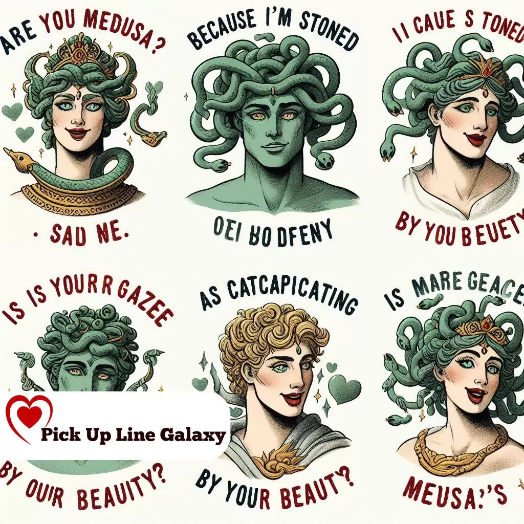 About Medusa Pick Up Lines