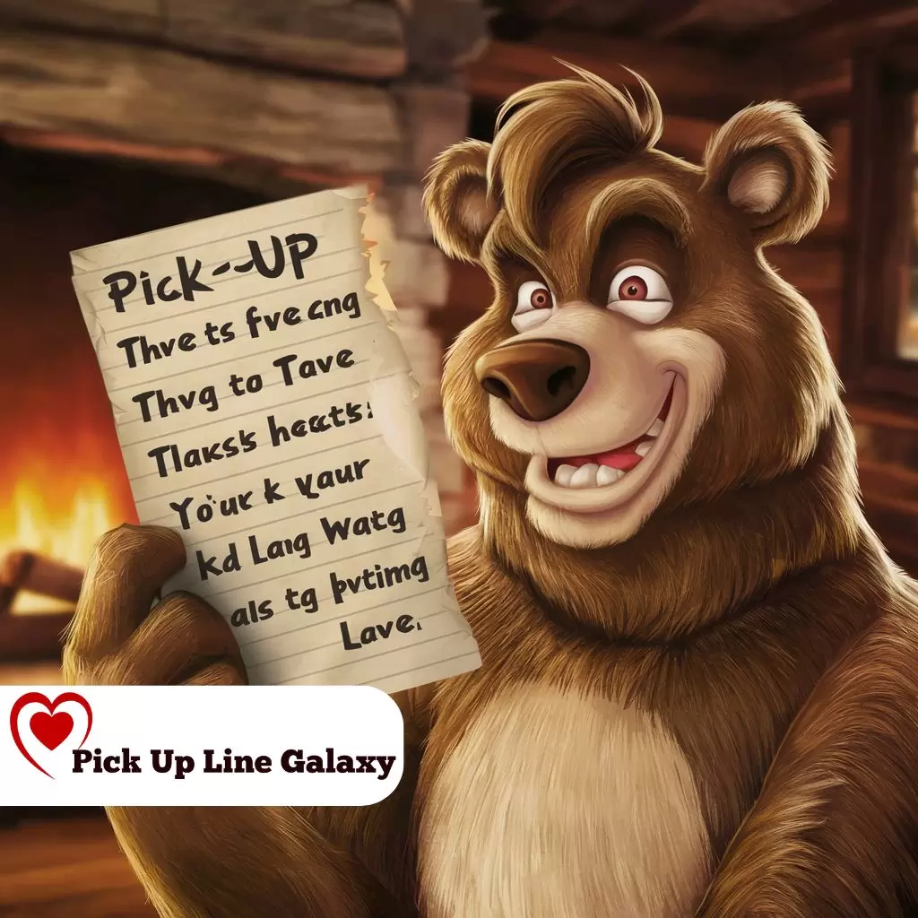 Bear Pick Up Lines Tips