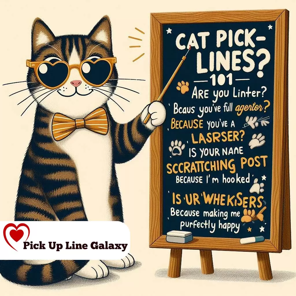 Cats Pick Up Lines Tips