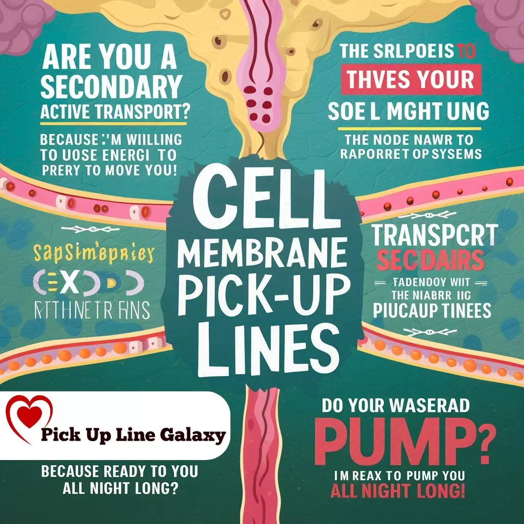 Cell Membrane Pick Up Lines Tips