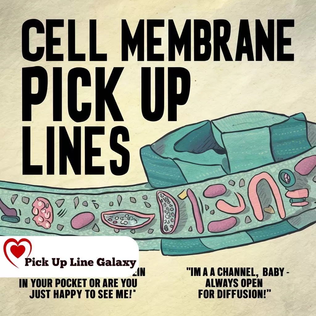 Cell Membrane Pick Up Lines