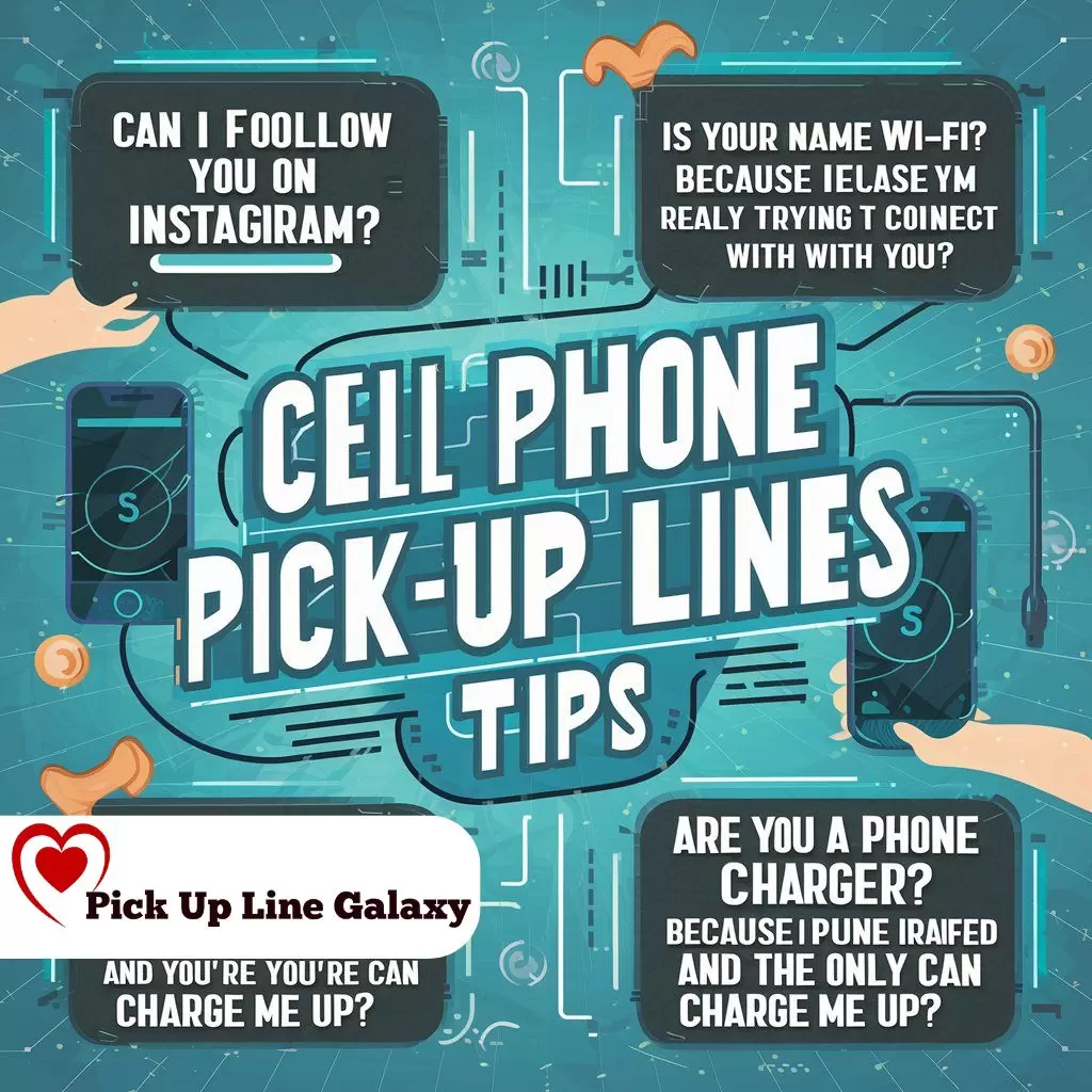 Cell Phone Pick Up Lines Tips