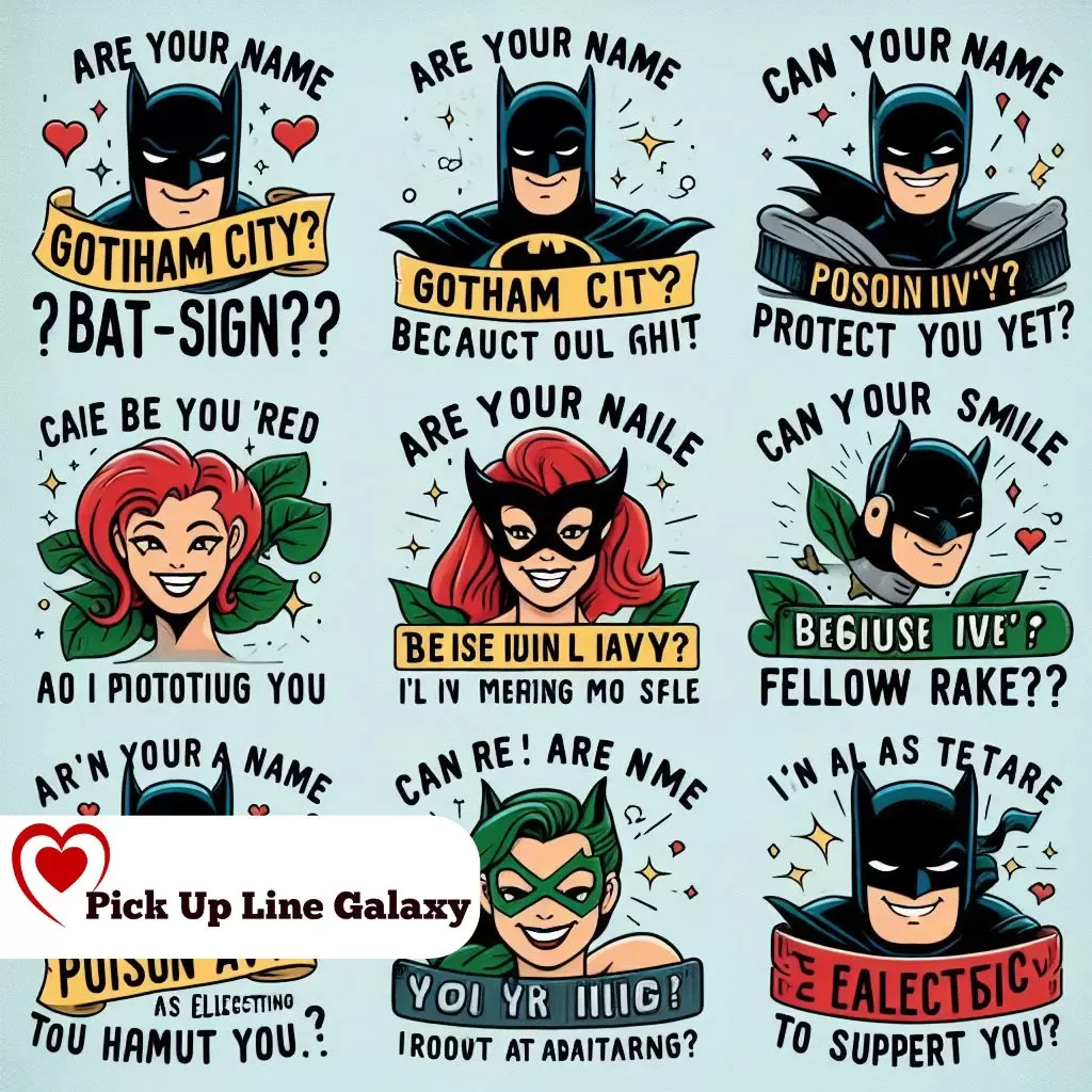 Top 100+ Batman Pick Up Lines And Rizz [Funny, Clever 2024]