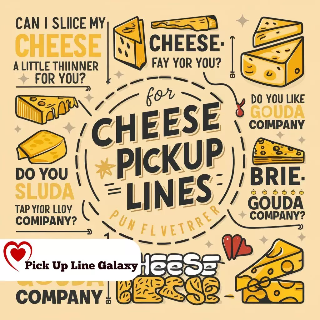 Cheese Related Pick Up Lines Tips