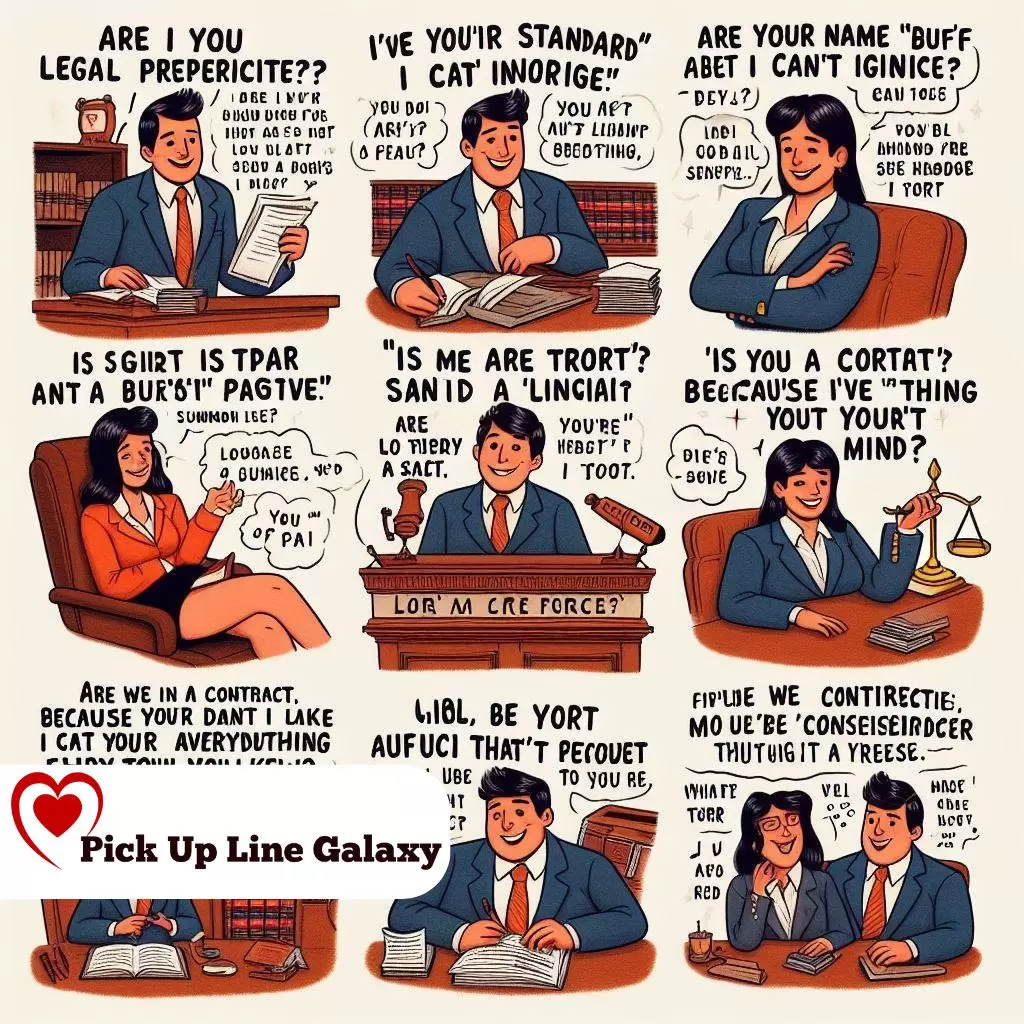 Dirty Lawyer Pick Up Lines