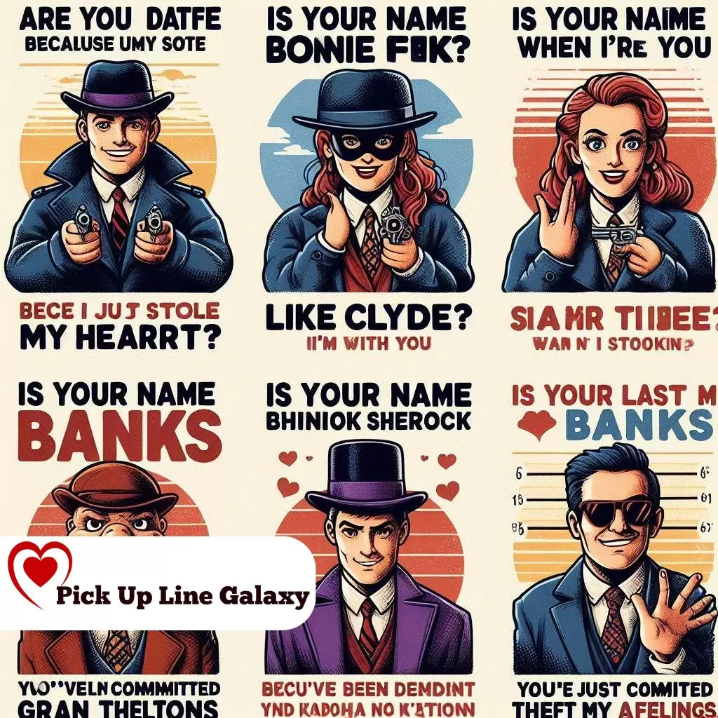 Funny Crime Pick Up Lines