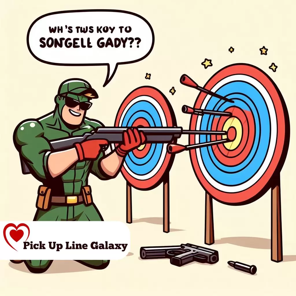 Funny Target Shooting Pick Up Lines