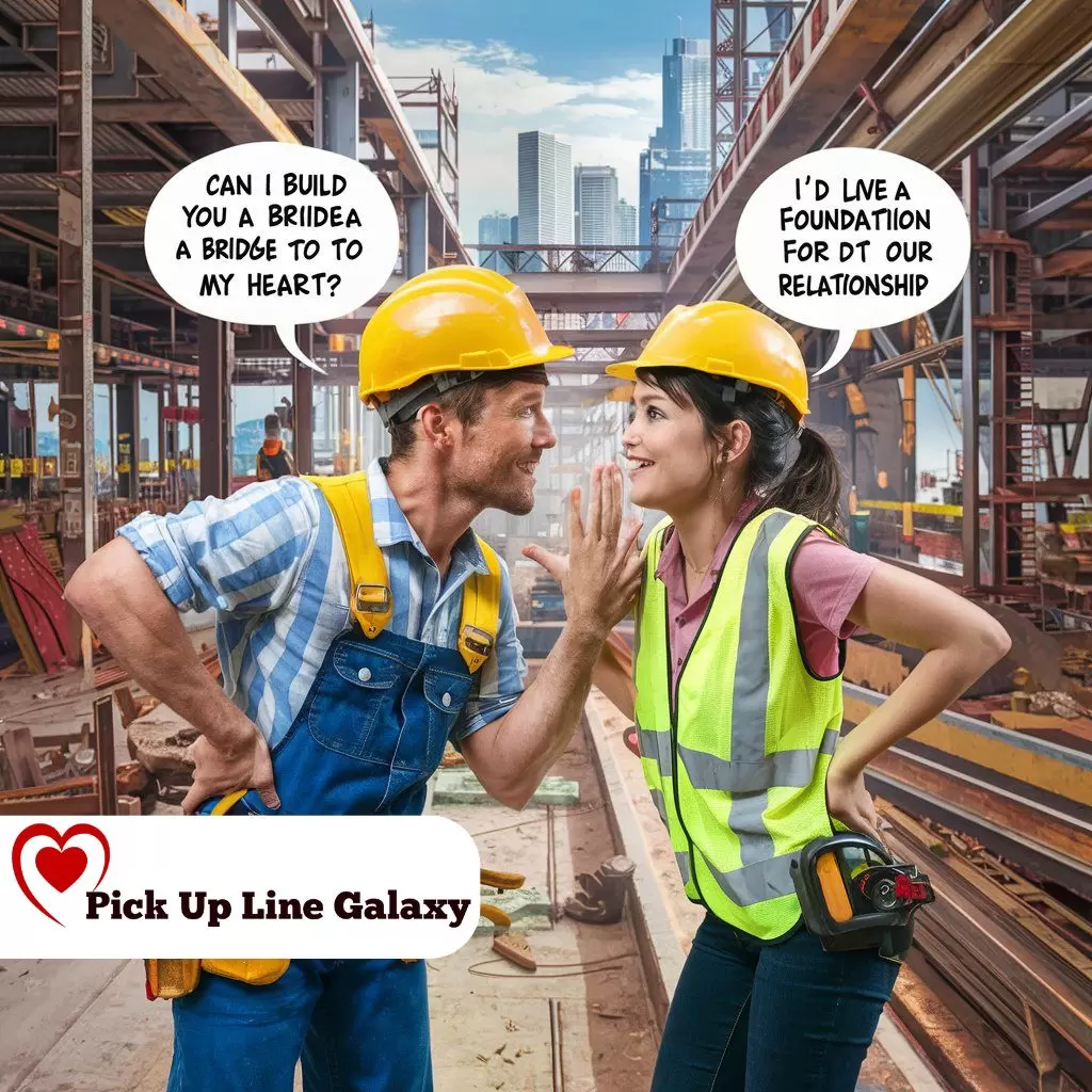 Hot Construction Pick Up Lines