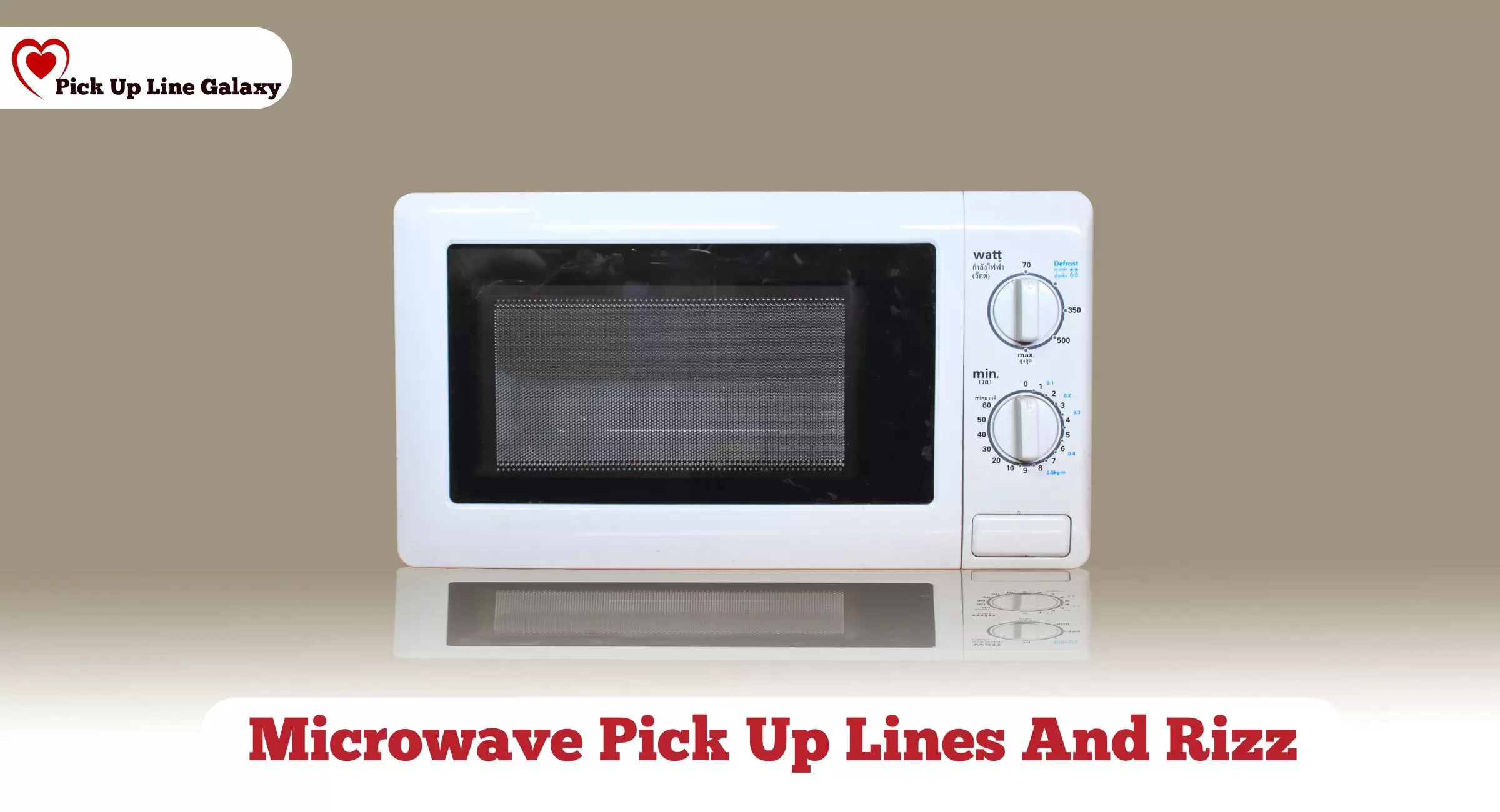 Microwave Pick Up Lines And Rizz