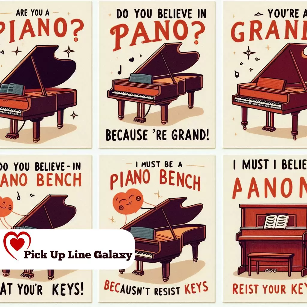  Piano Pick Up Lines