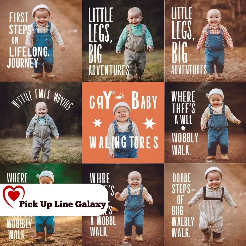 Best Baby Walking Captions for Instagram with Quotes 