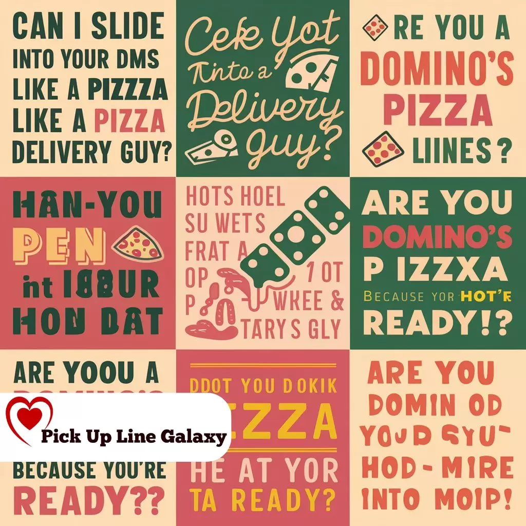 Best Dominos Pick Up Lines