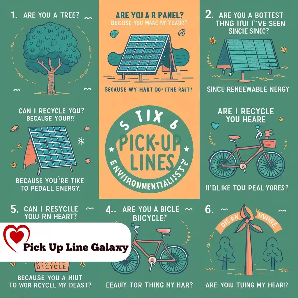 Best Pick up lines for environmentalists