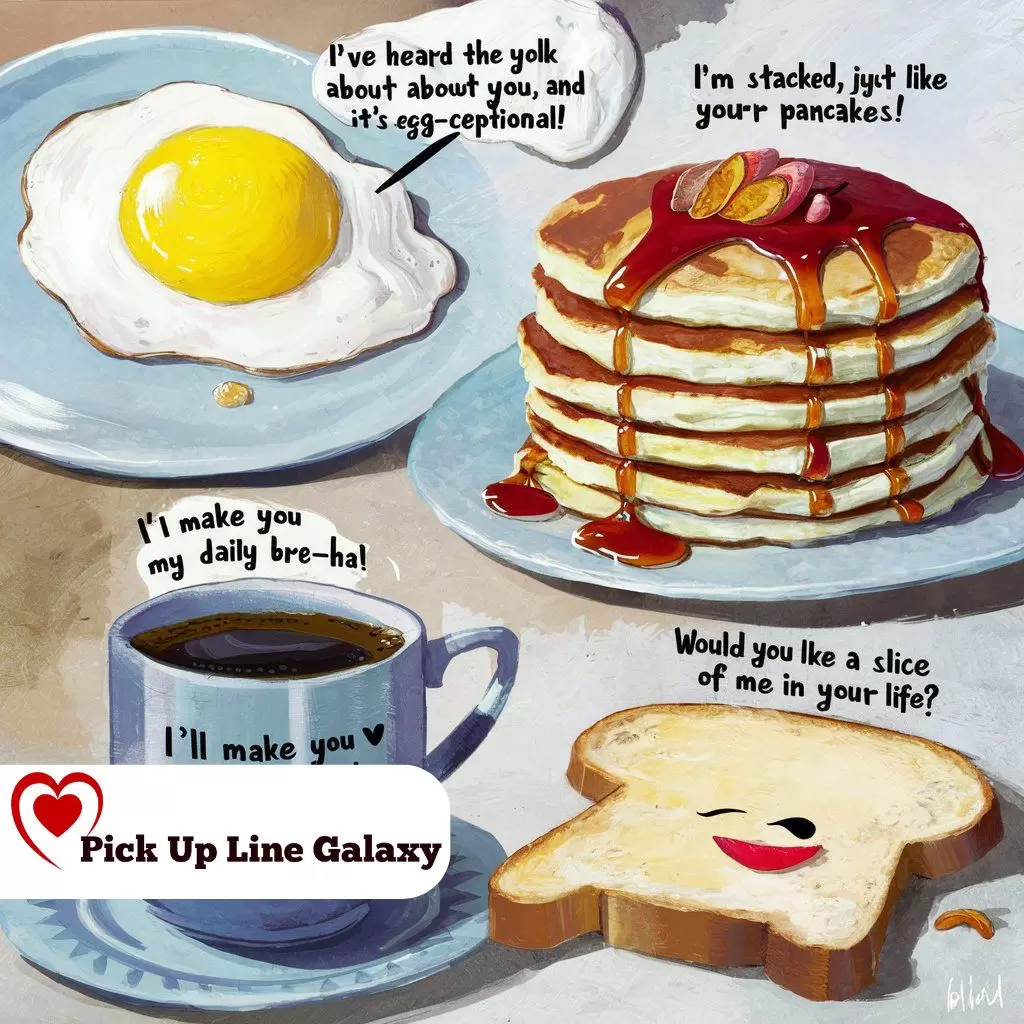 Breakfast Pick Up Lines