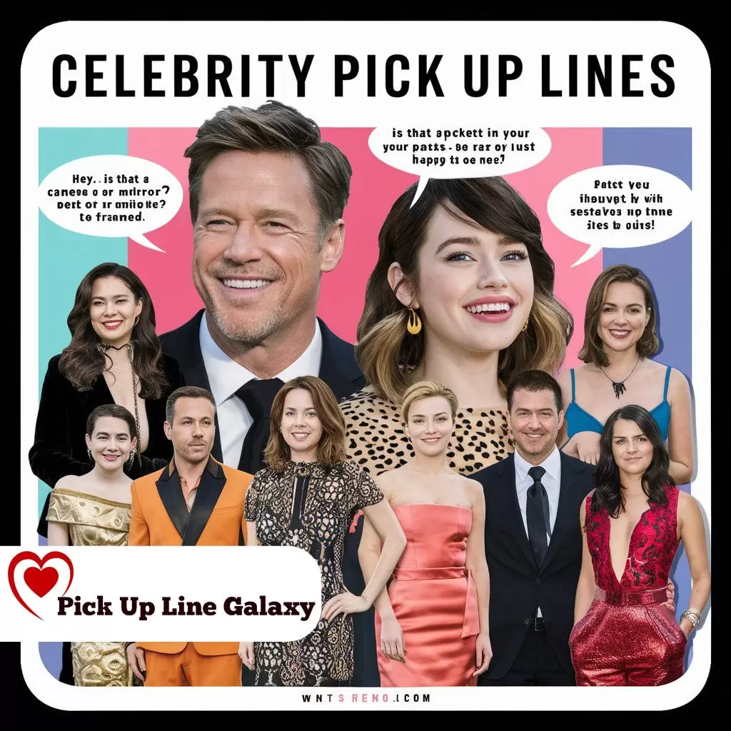 Celebrity Pick Up Lines