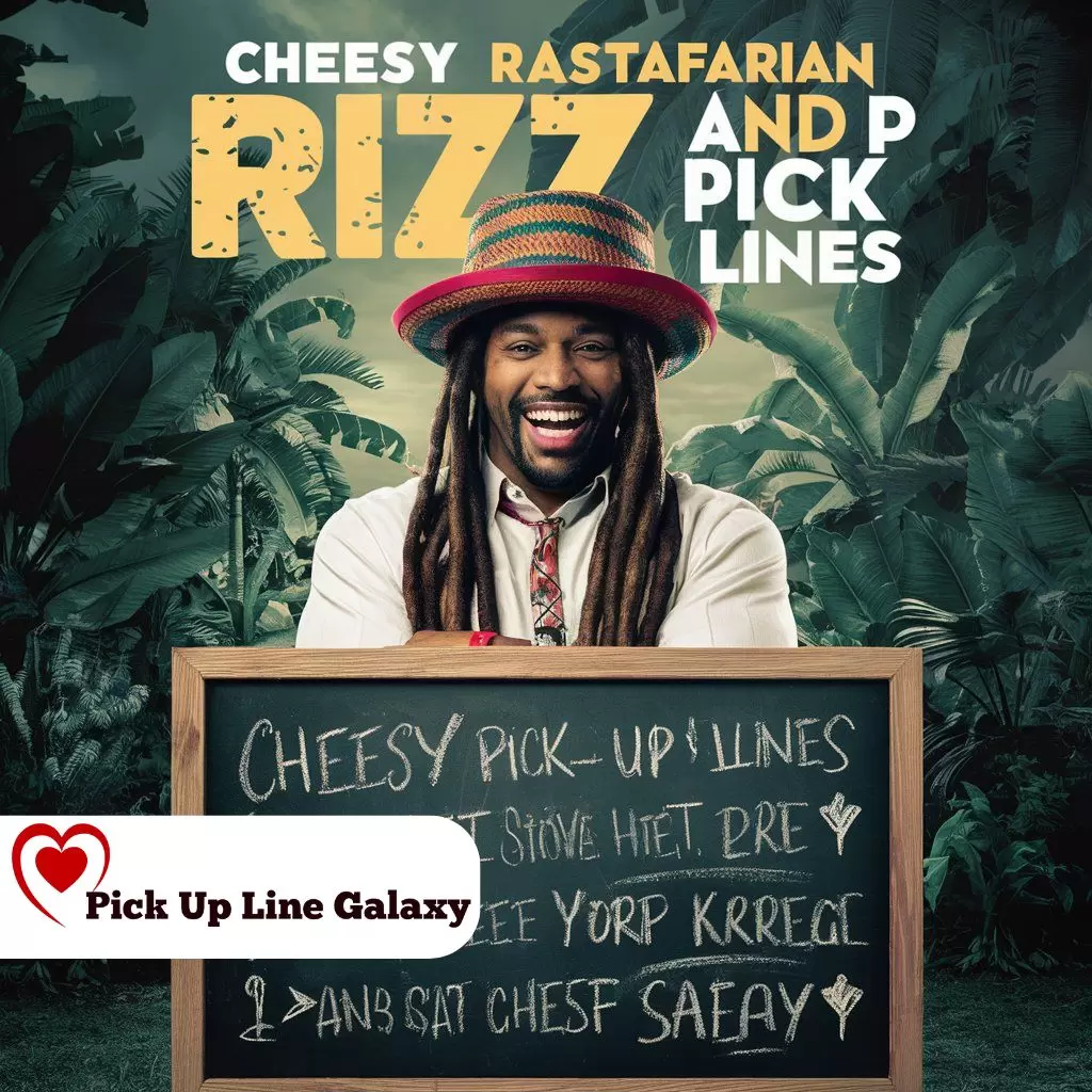 Cheesy Rastafarian Rizz and Pick up Lines