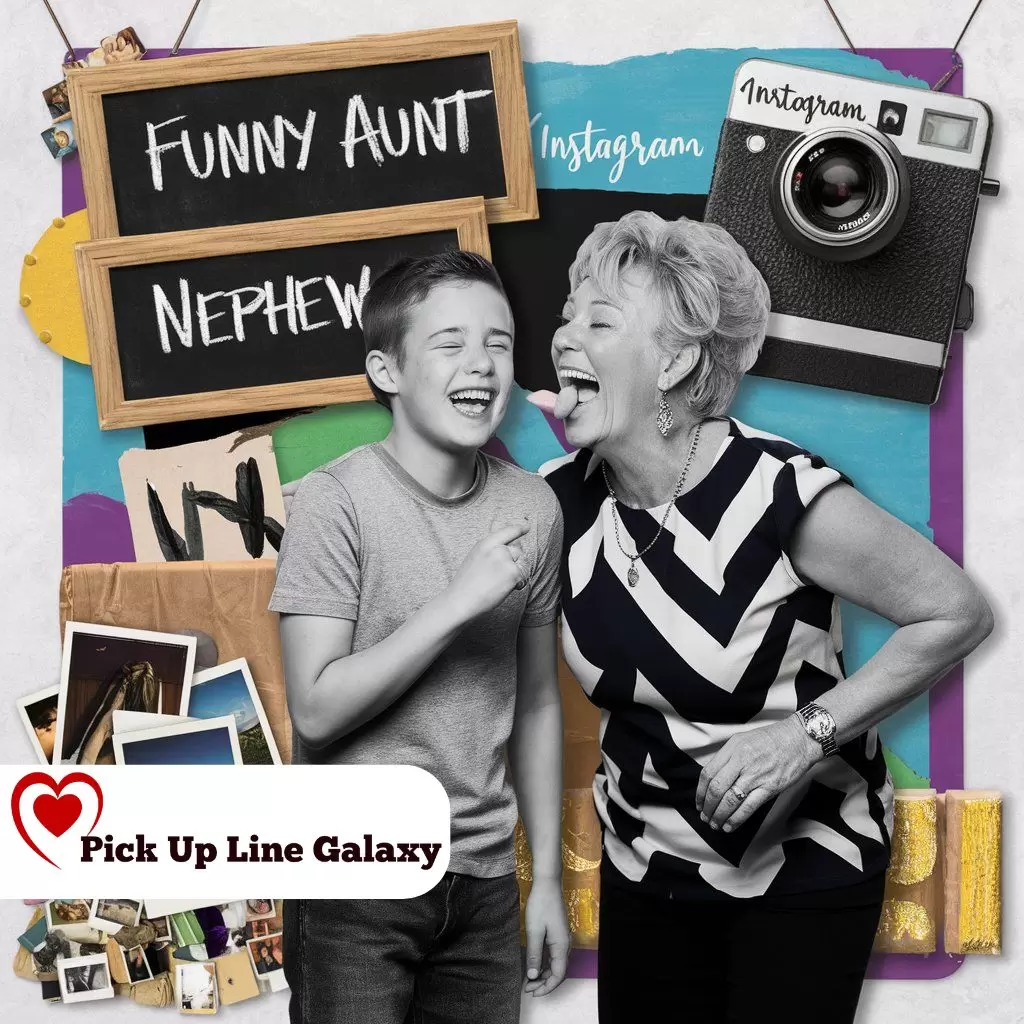 Funny Aunt and Nephew Captions for Instagram with Quotes