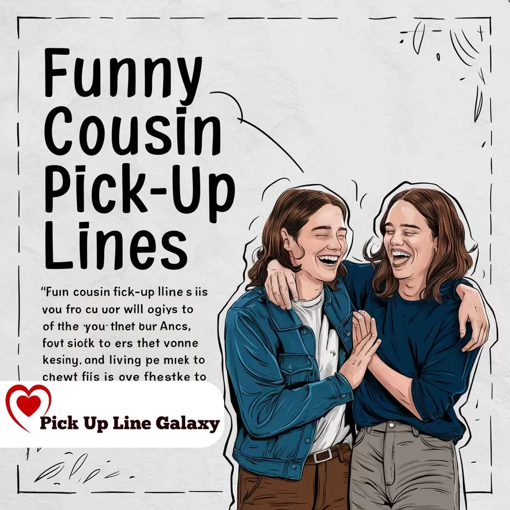 Funny Cousin Pick Up Lines