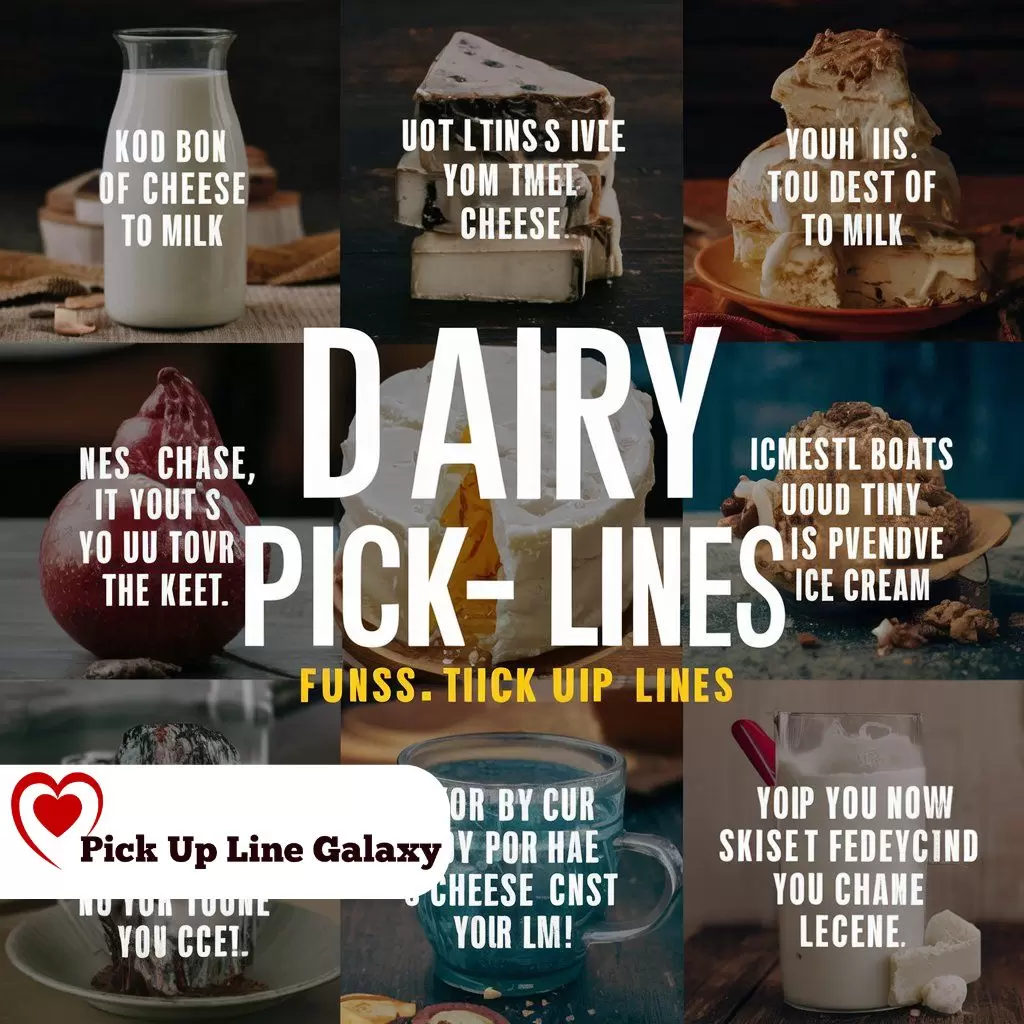 Funny Dairy Pick Up Lines