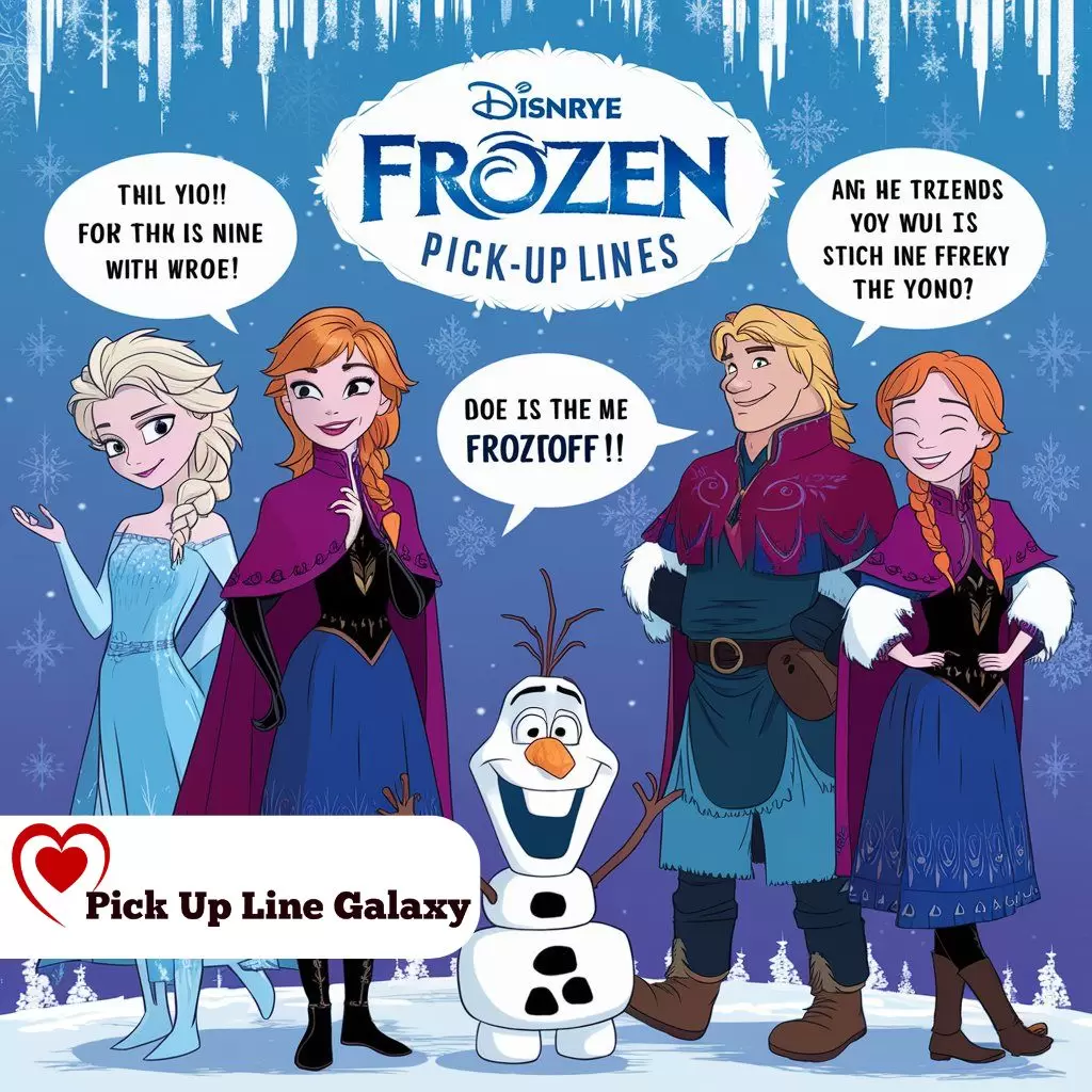 Funny Frozen Pick Up Lines