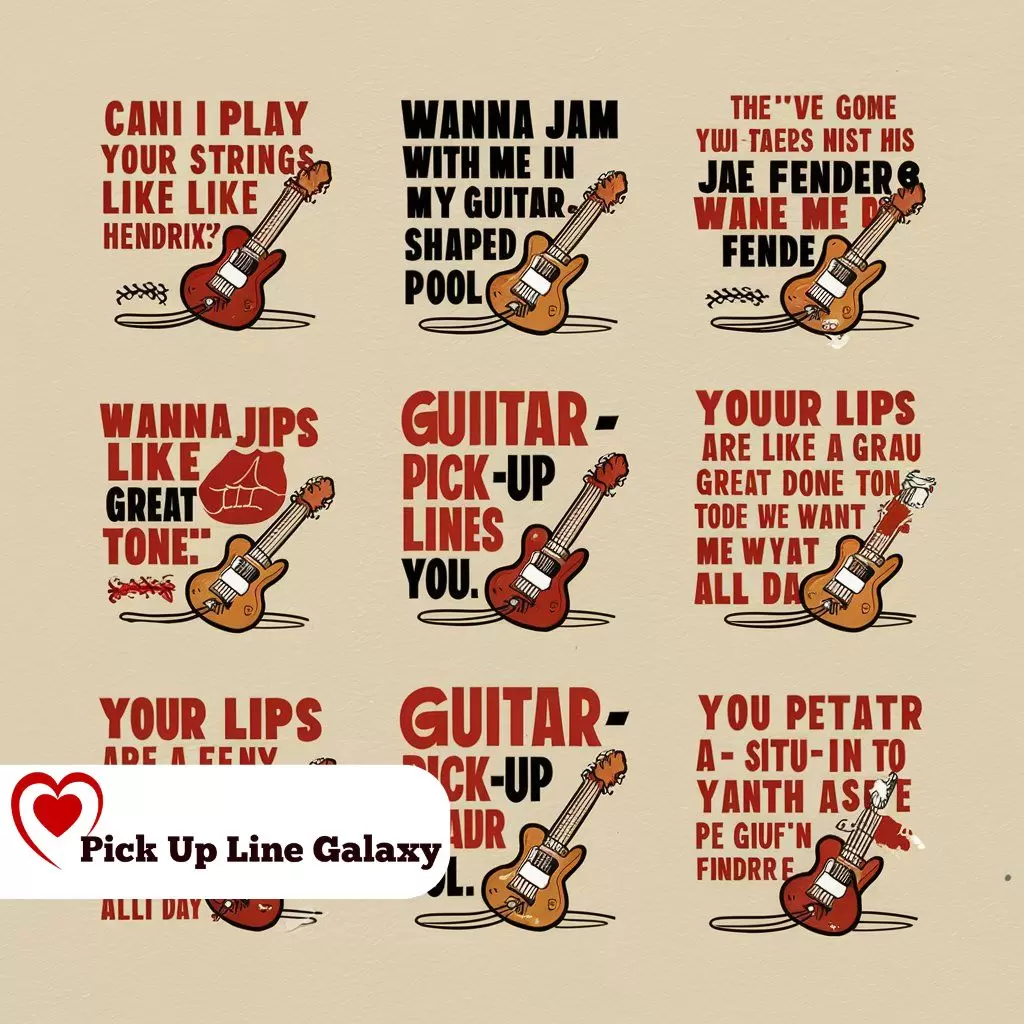 Funny Guitar Pick Up Lines