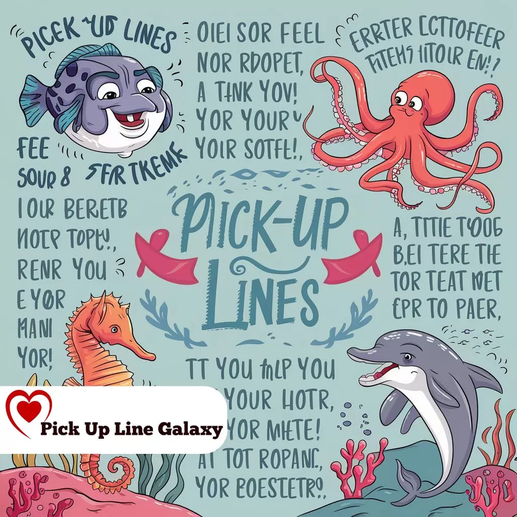 Funny Marine Life Pick Up Lines