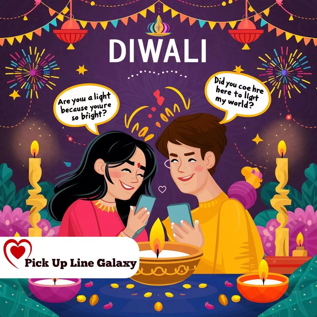 Tinder Diwali Pick Up Lines