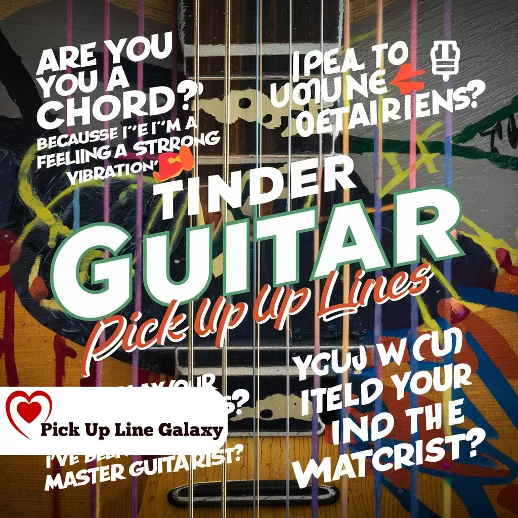 Tinder Guitar Pick Up Lines