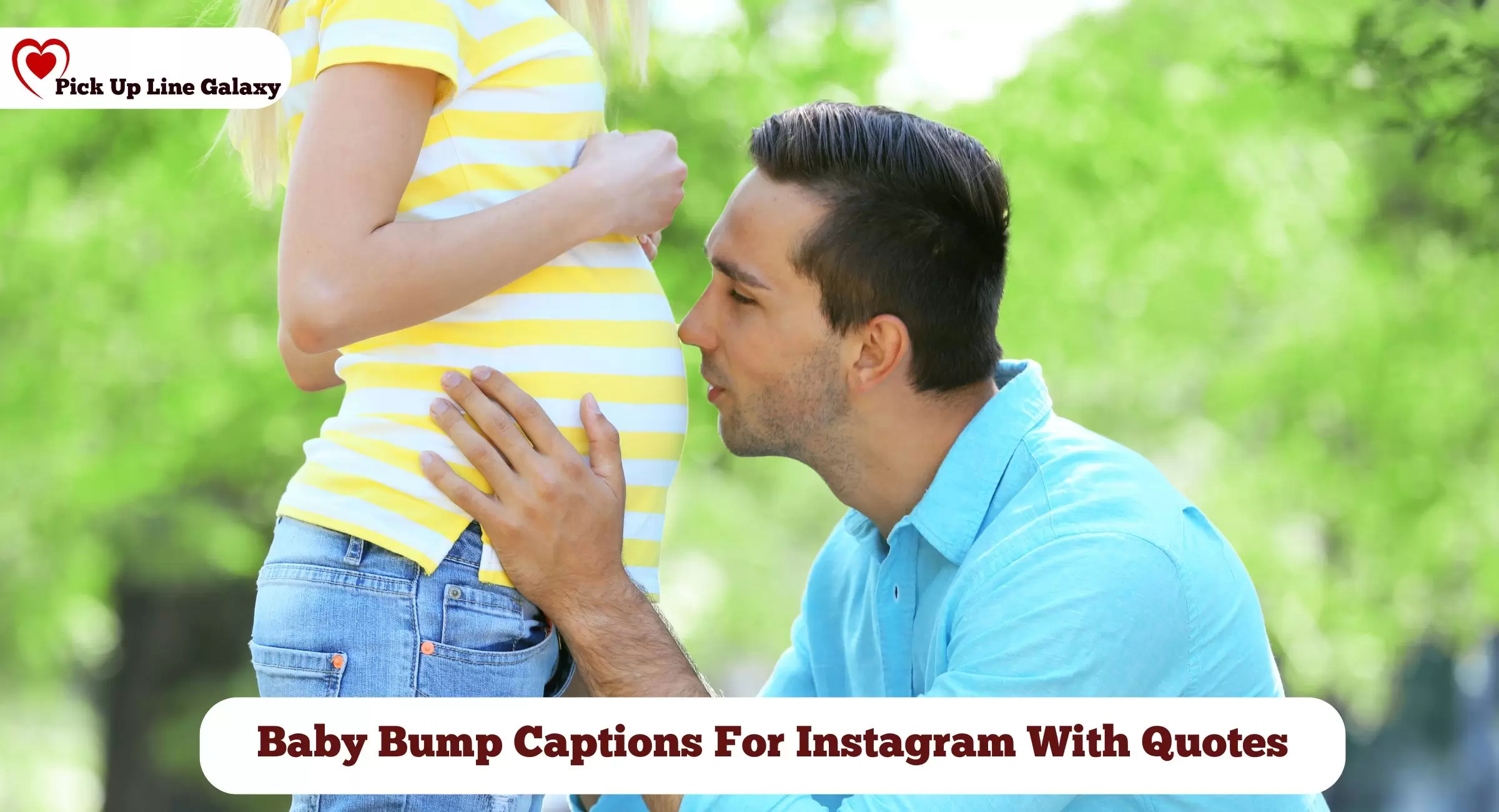 Baby Bump Captions For Instagram With Quotes