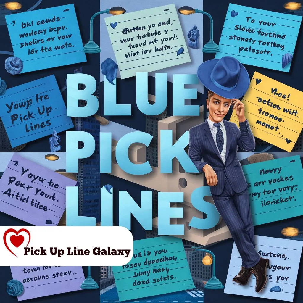 Blue Pick Up Lines