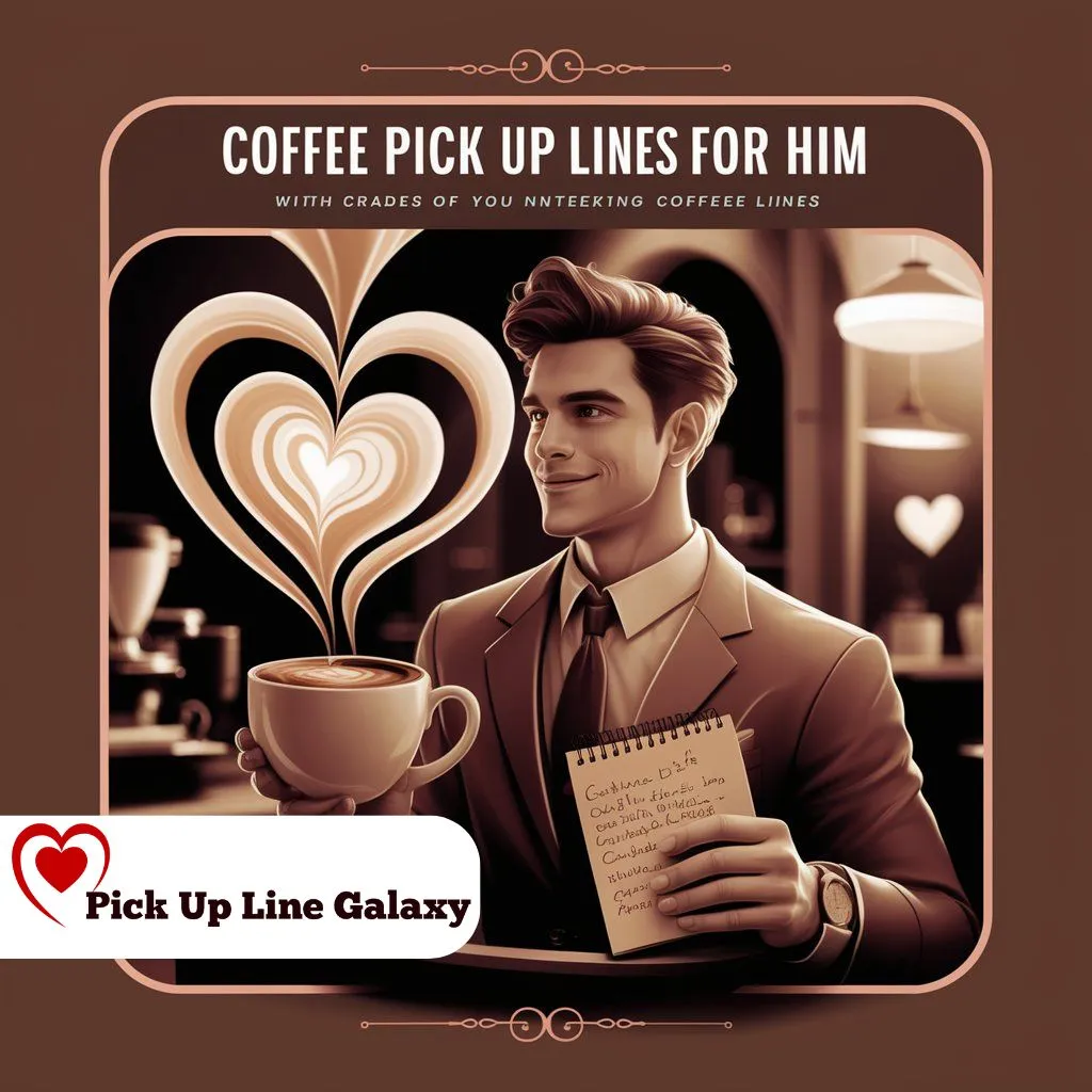 Coffee Pick Up Lines for Him