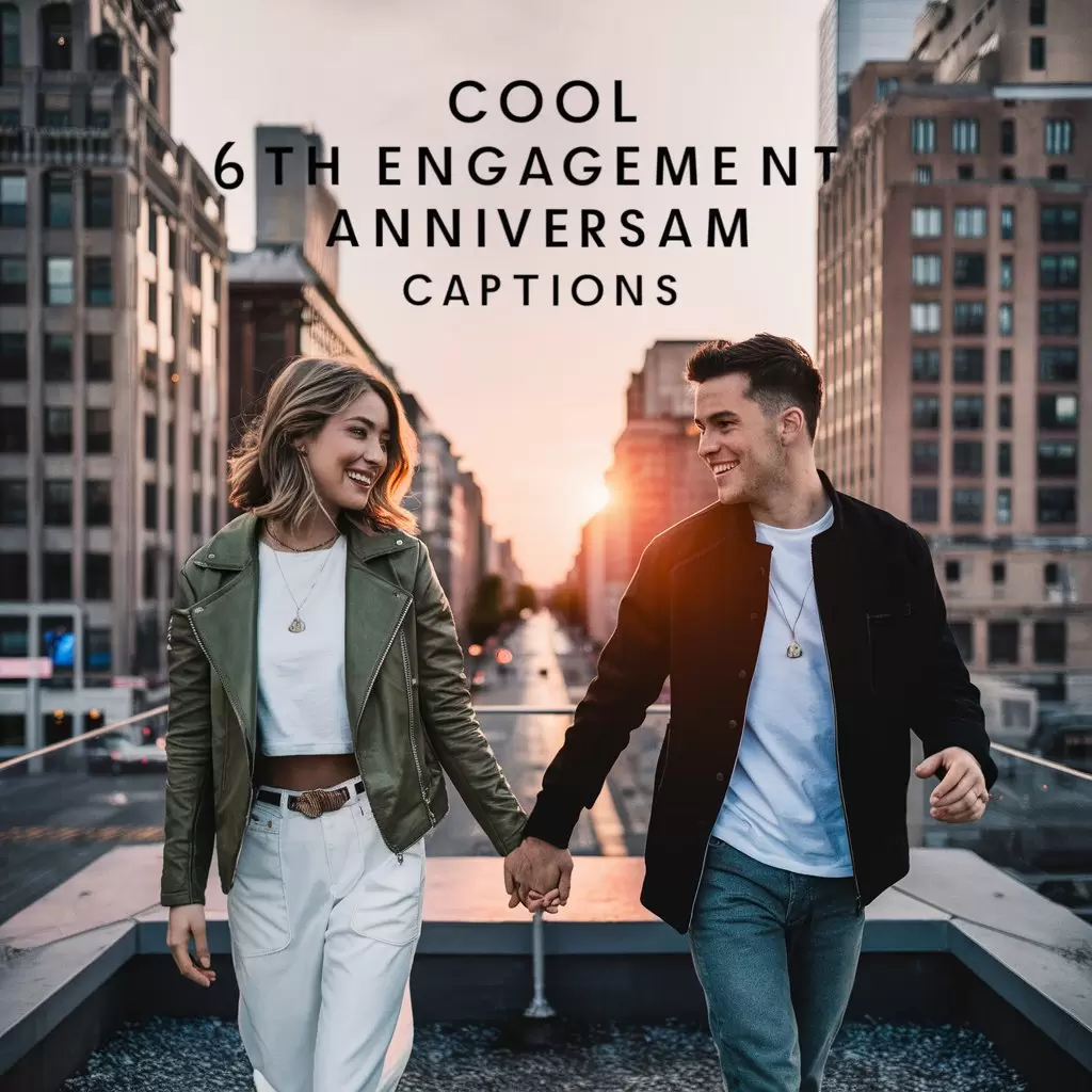 Cool  Engagement Anniversary Instagram Captions