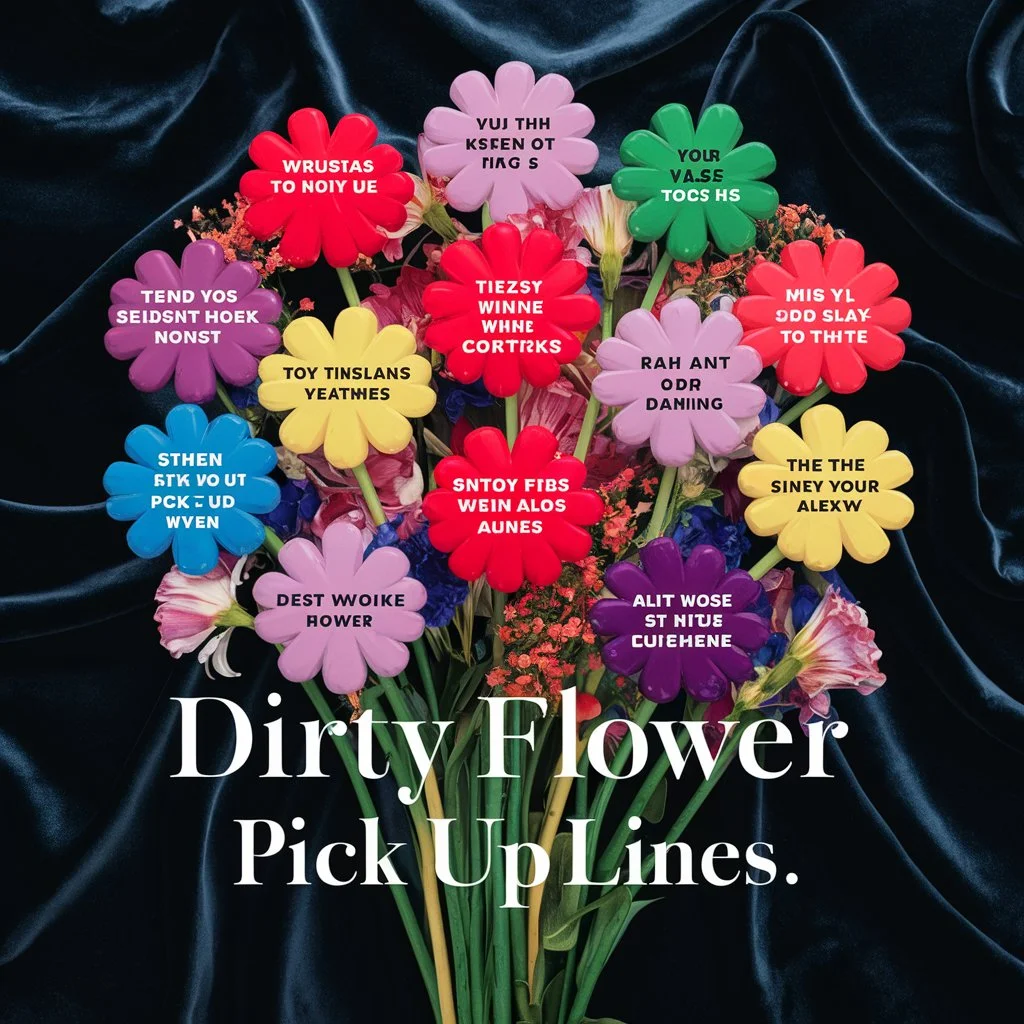 Dirty Flower Pick Up Lines