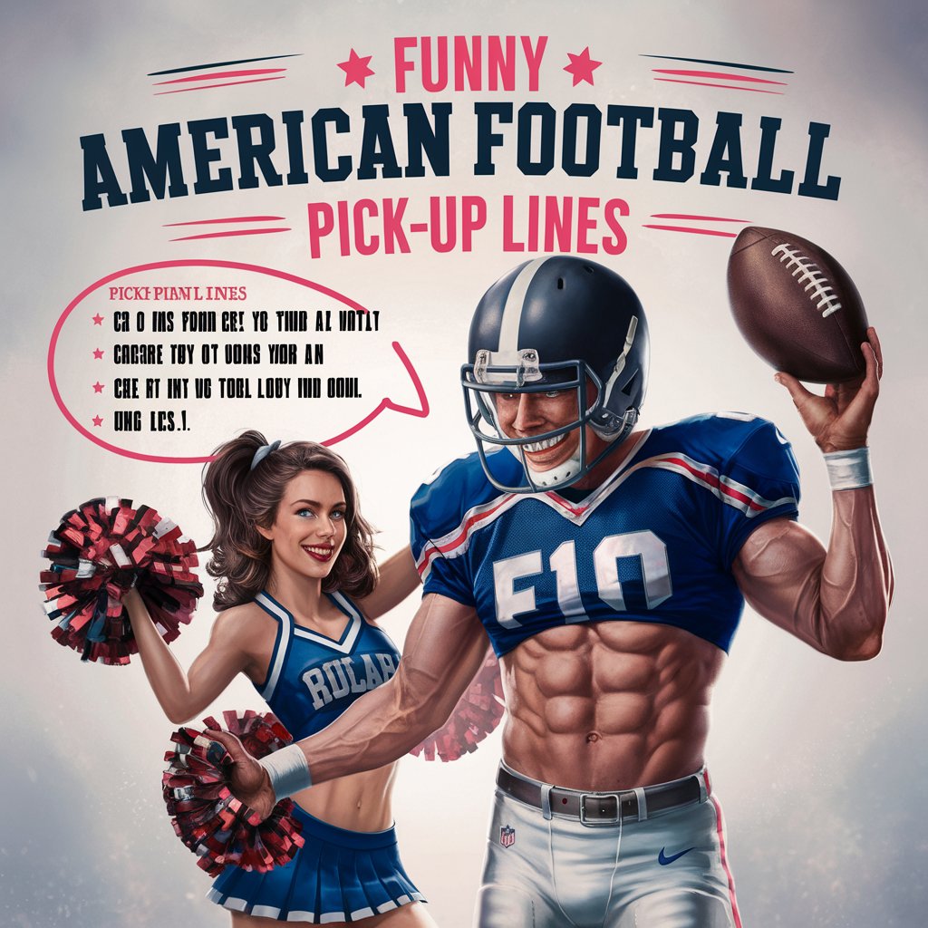 Funny American Football Pick-Up Lines