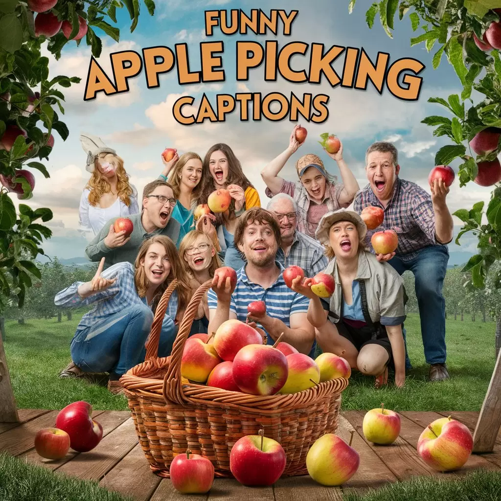 Funny Apple Picking Captions 