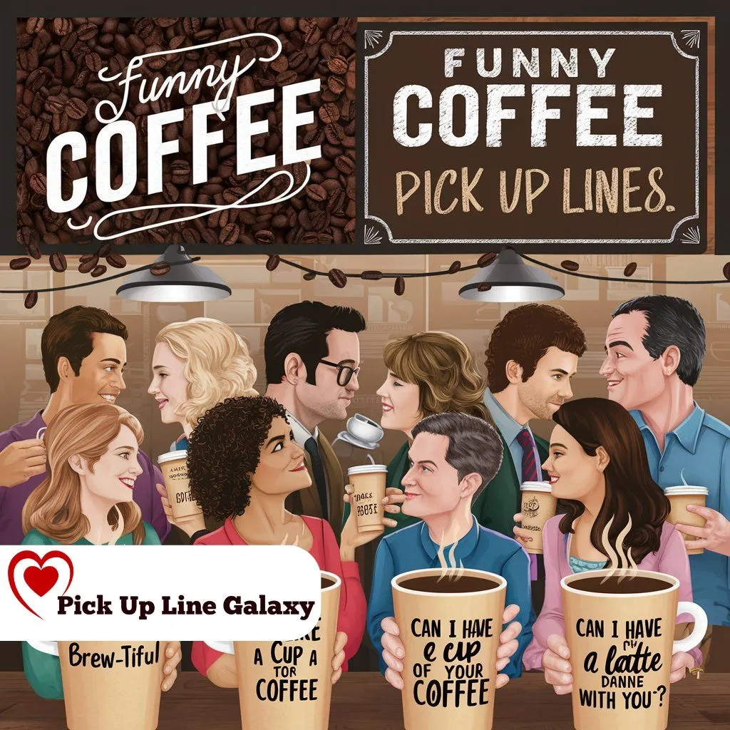 Funny Coffee Pick Up Lines 