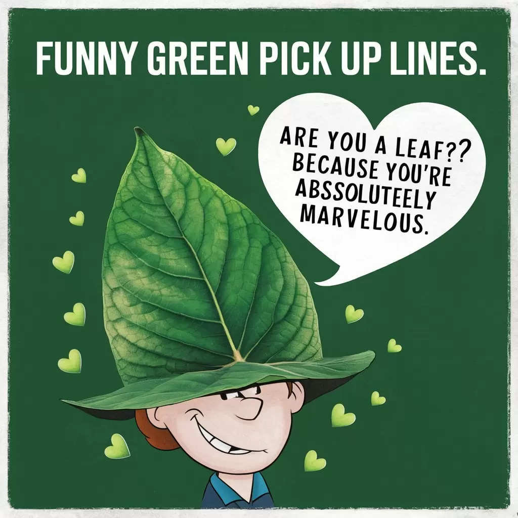 Funny Green Pick Up Lines 