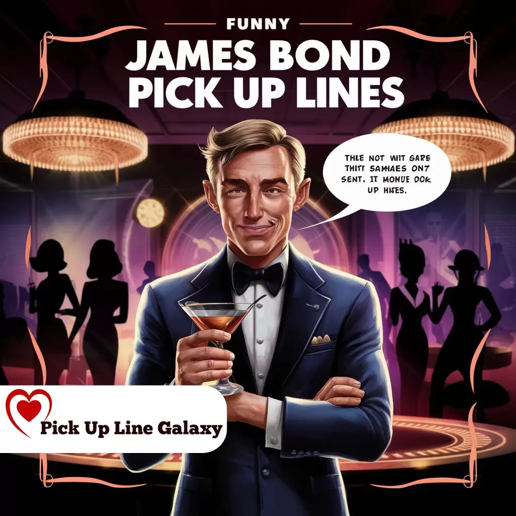 120+ James Bond Pick Up Lines And Rizz