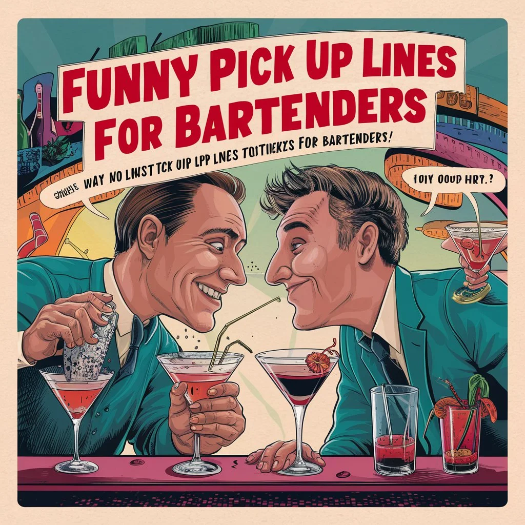 Funny Pick Up Lines for Bartenders