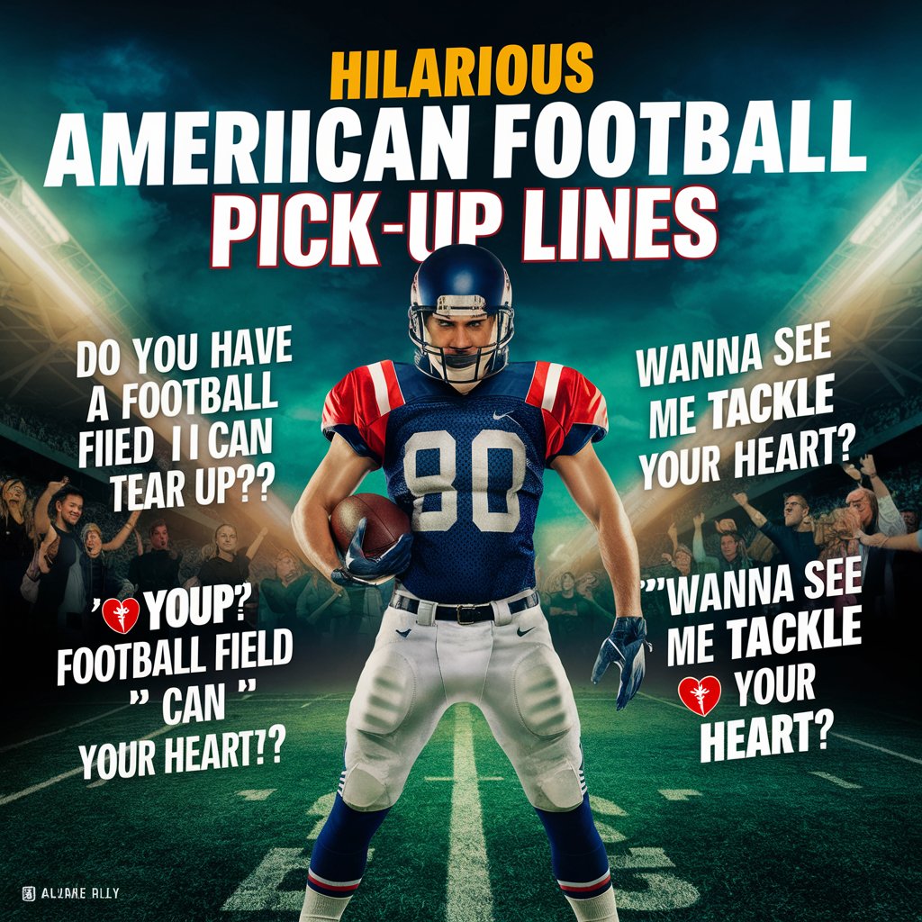 Hilarious American Football Pick-Up Lines