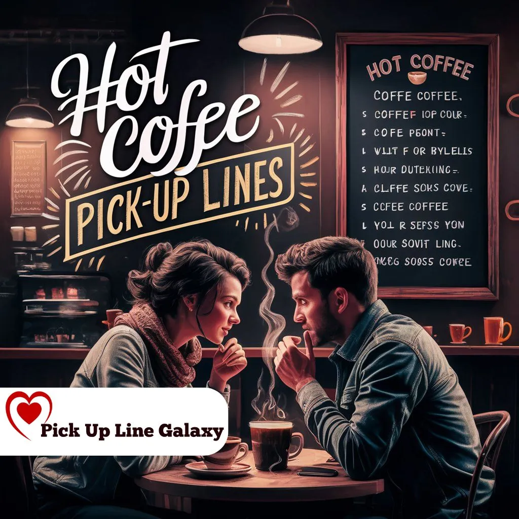 Hot Coffee Pick Up Lines 