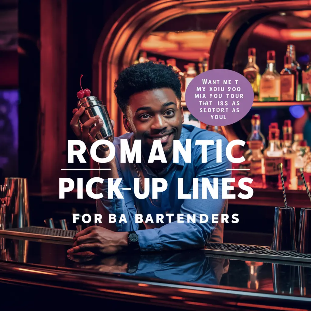 Romantic Pick Up Lines For Bartenders
