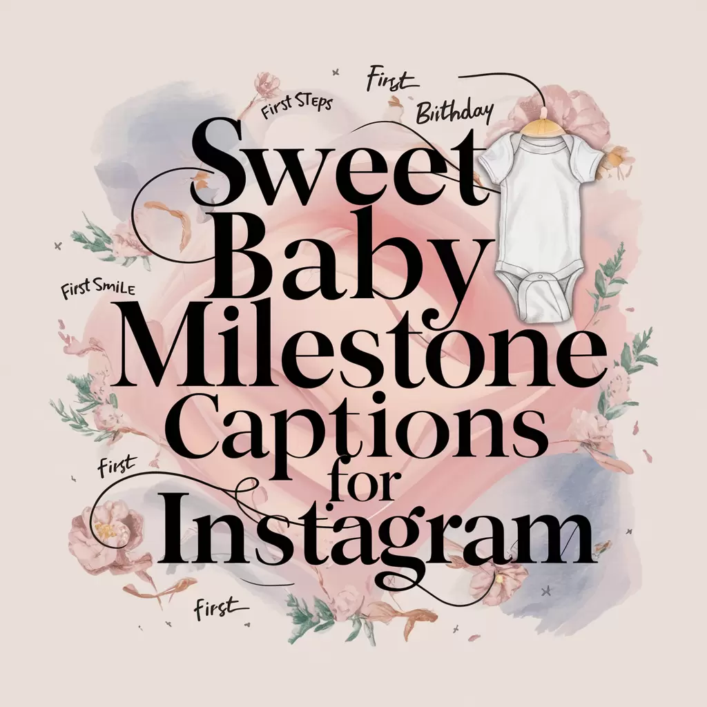 Sweet Baby Milestone Captions for Instagram 