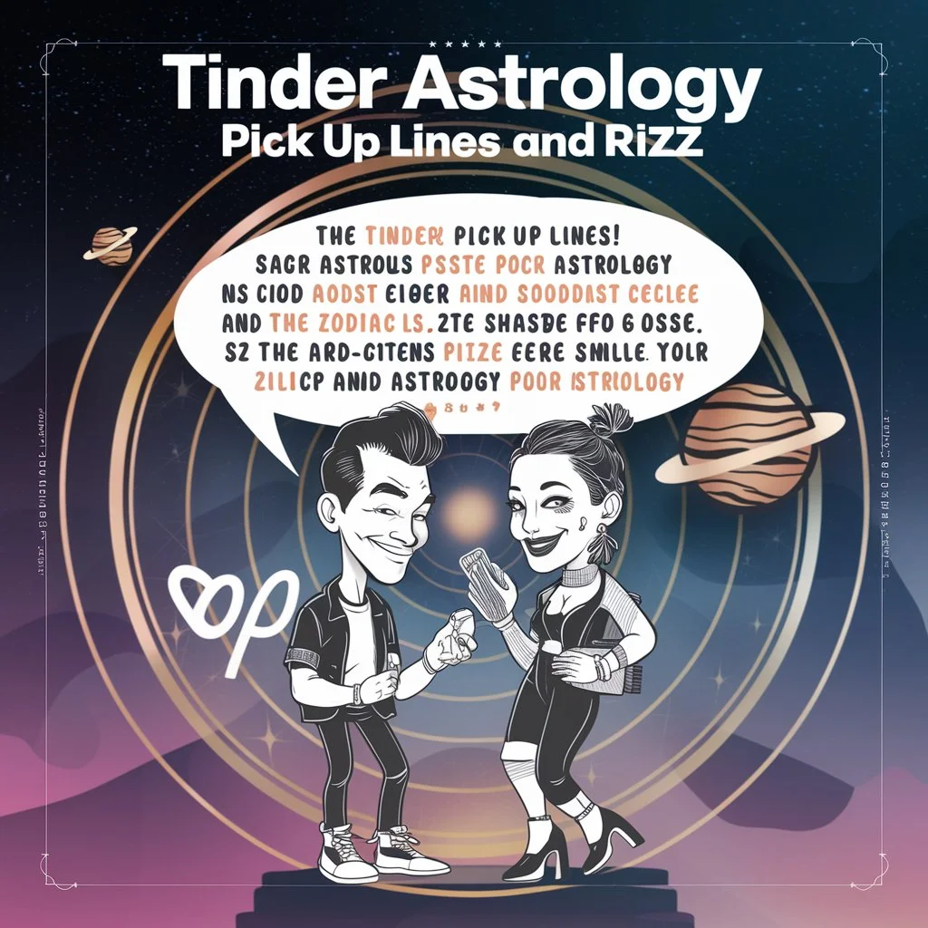 Tinder Astrology Pick Up Lines and Rizz