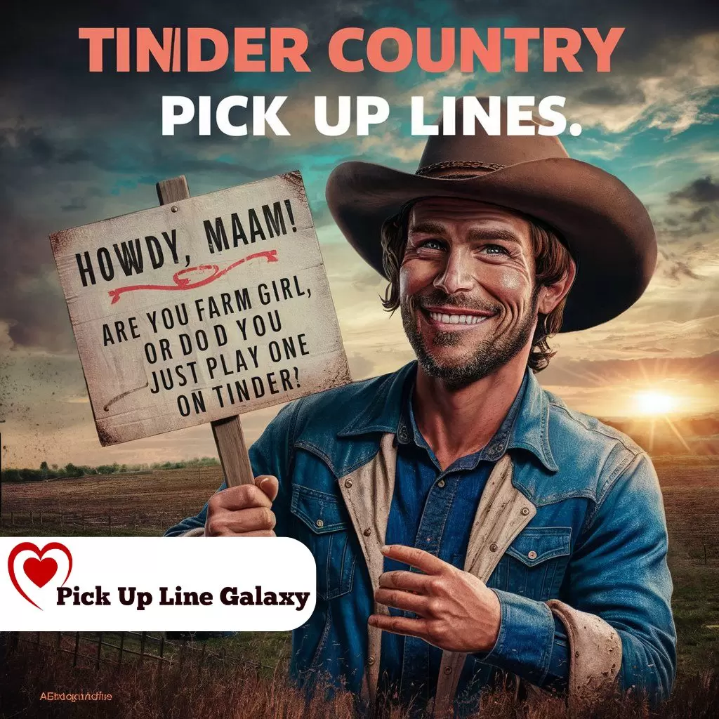 Tinder Country Pick Up Lines 