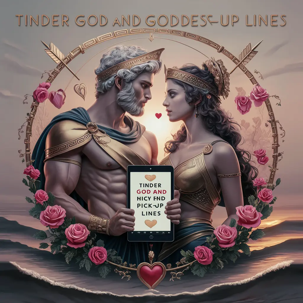 Tinder God and Goddess Pick Up Lines 