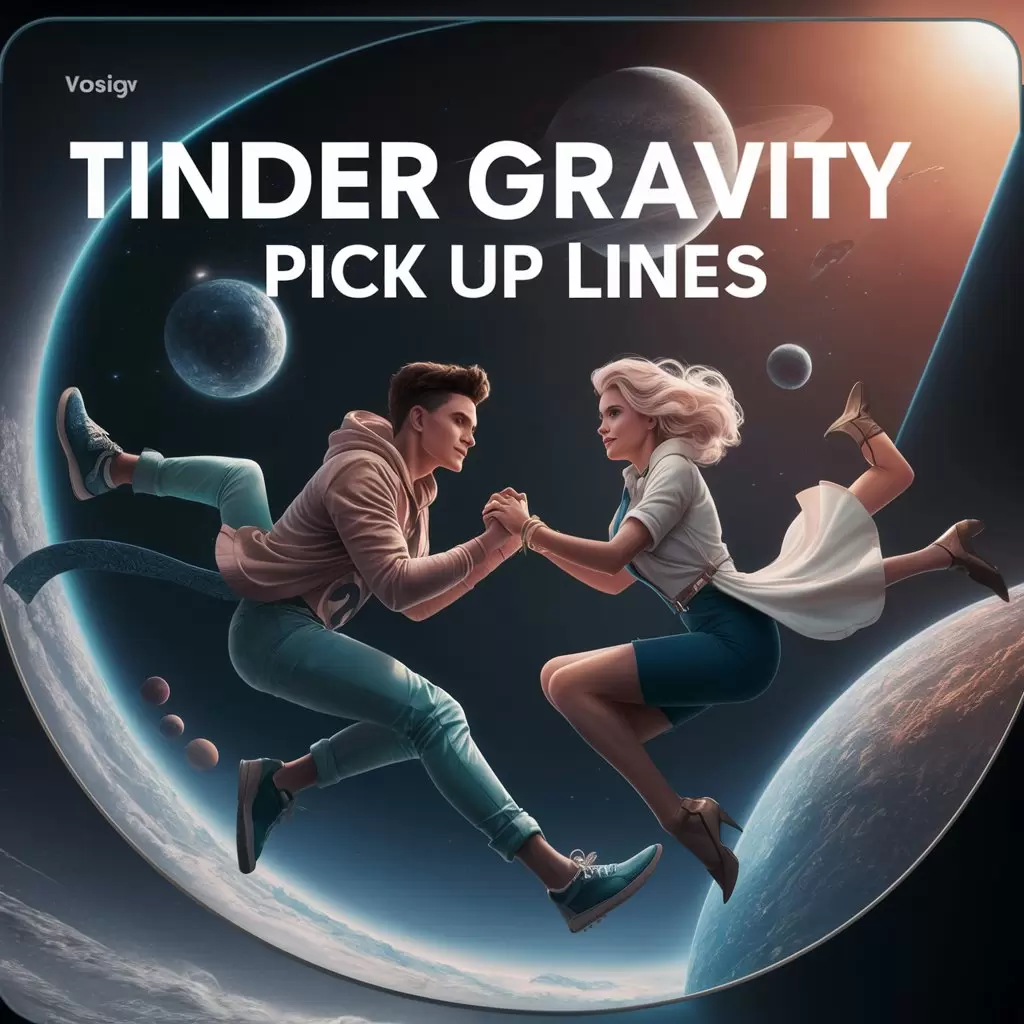 Tinder Gravity Pick Up Lines 
