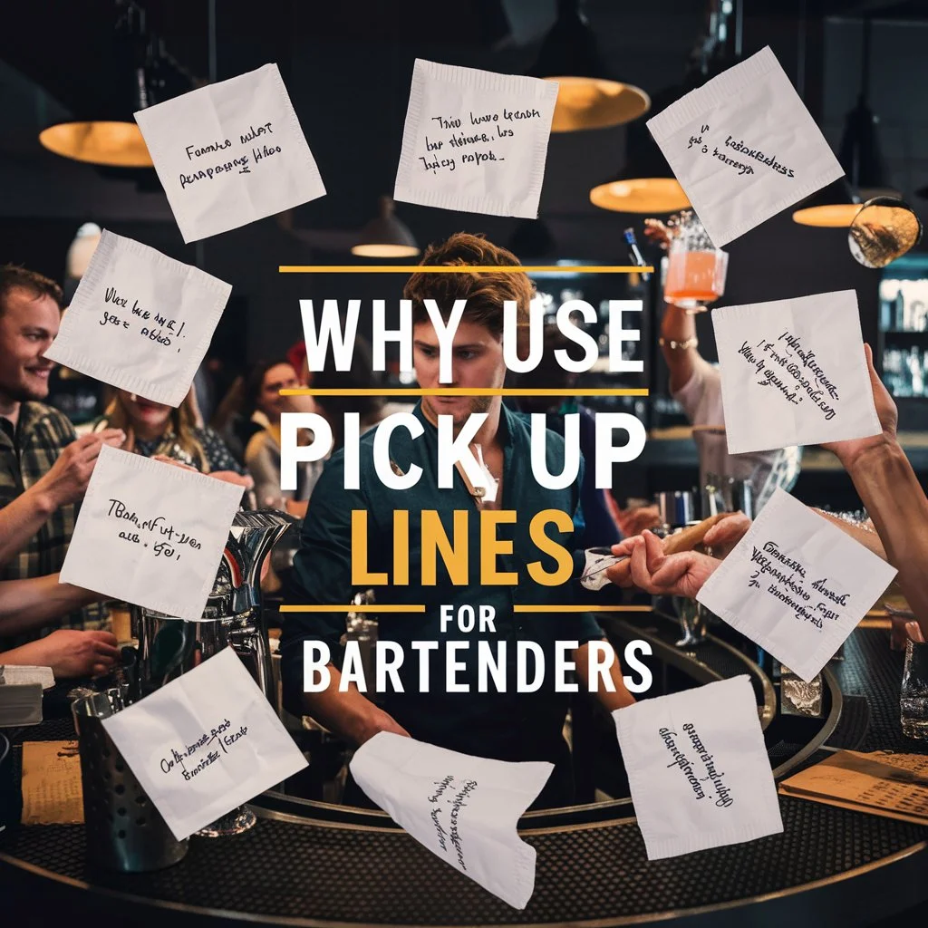 Why Use Pick Up Lines for Bartenders