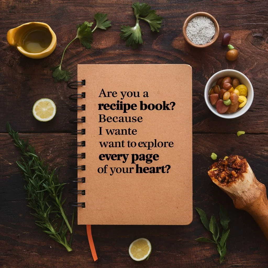 Culinary Adventure Pickup Lines