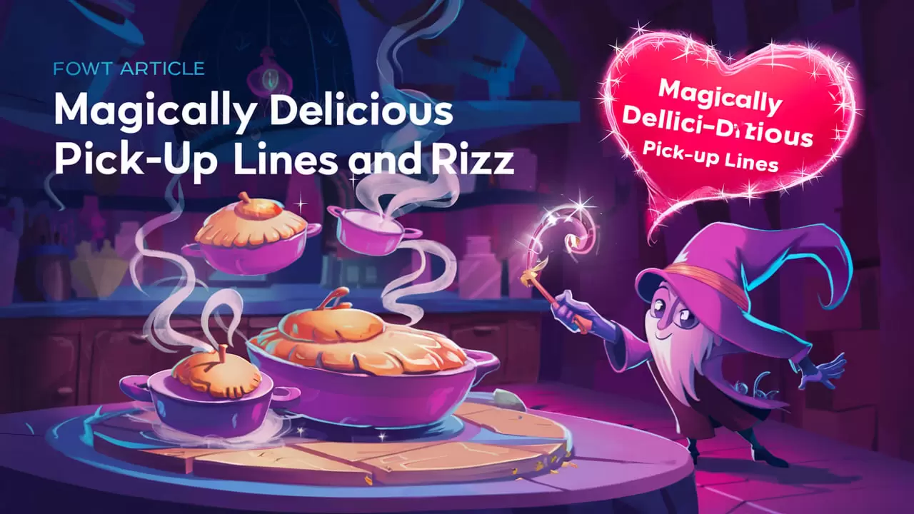 Magically Delicious Pick Up Lines And Rizz